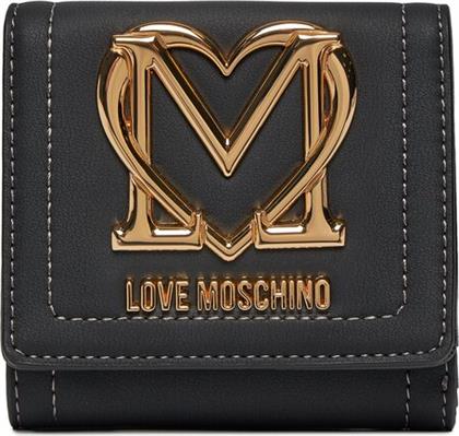 ΘΗΚΗ ΠΙΣΤΩΤΙΚΩΝ ΚΑΡΤΩΝ JC5723PP0HKG0000 ΜΑΥΡΟ LOVE MOSCHINO από το MODIVO