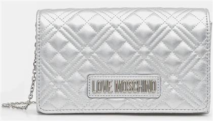 ΤΣΑΝΤΑ ΧΡΩΜΑ: ΑΣΗΜΙ, JC4079PP1 LOVE MOSCHINO