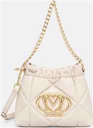 ΤΣΑΝΤΑ ΧΡΩΜΑ: ΜΠΕΖ, JC4042PP1 LOVE MOSCHINO