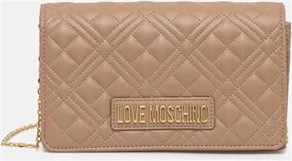 ΤΣΑΝΤΑ ΧΡΩΜΑ: ΜΠΕΖ, JC4079PP0NLA0104 LOVE MOSCHINO