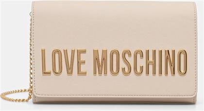 ΤΣΑΝΤΑ ΧΡΩΜΑ: ΜΠΕΖ, JC4103PP0NKD0110 LOVE MOSCHINO