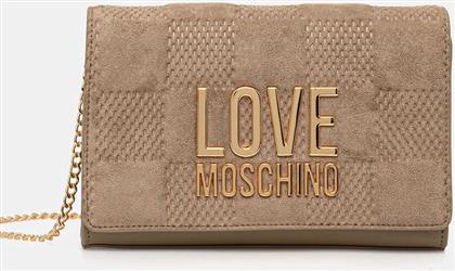 ΤΣΑΝΤΑ ΧΡΩΜΑ: ΜΠΕΖ, JC4127PP0NKB110A LOVE MOSCHINO