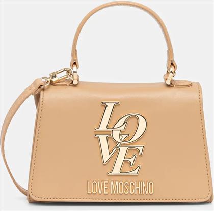 ΤΣΑΝΤΑ ΧΡΩΜΑ: ΜΠΕΖ, JC4156PP1 LOVE MOSCHINO