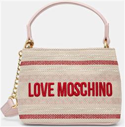 ΤΣΑΝΤΑ ΧΡΩΜΑ: ΜΠΕΖ, JC4240PP0MKO110A LOVE MOSCHINO