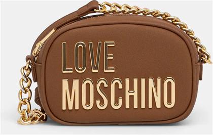 ΤΣΑΝΤΑ ΧΡΩΜΑ: ΚΑΦΕ, JC4026PP1 LOVE MOSCHINO