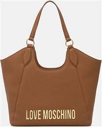 ΤΣΑΝΤΑ ΧΡΩΜΑ: ΚΑΦΕ, JC4165PP1 LOVE MOSCHINO