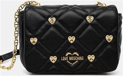 ΤΣΑΝΤΑ ΧΡΩΜΑ: ΜΑΥΡΟ, JC4124PP1 LOVE MOSCHINO