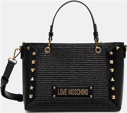 ΤΣΑΝΤΑ ΧΡΩΜΑ: ΜΑΥΡΟ, JC4276PP0MKW100A LOVE MOSCHINO