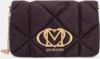 ΤΣΑΝΤΑ ΧΡΩΜΑ: ΜΟΒ, JC4043PP0NKE0650 LOVE MOSCHINO