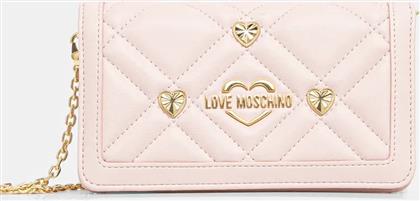 ΤΣΑΝΤΑ ΧΡΩΜΑ: ΡΟΖ, JC5653PP1 LOVE MOSCHINO