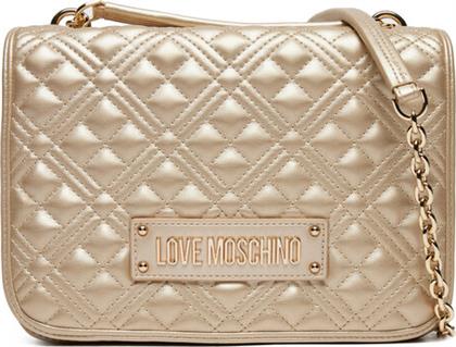 ΤΣΑΝΤΑ JC4000PP1MLA196A ΧΡΥΣΟ LOVE MOSCHINO