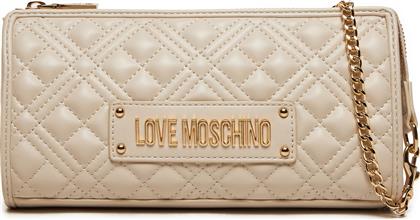 ΤΣΑΝΤΑ JC4011PP1LLA0110 ΕΚΡΟΥ LOVE MOSCHINO