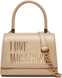 ΤΣΑΝΤΑ JC4024PP1MKD196A ΧΡΥΣΟ LOVE MOSCHINO