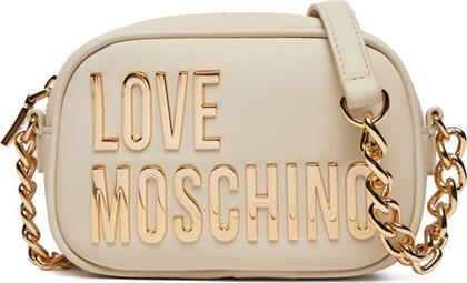 ΤΣΑΝΤΑ JC4026PP1MKD0110 ΕΚΡΟΥ LOVE MOSCHINO