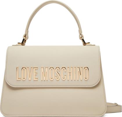 ΤΣΑΝΤΑ JC4032PP1MKD0110 ΕΚΡΟΥ LOVE MOSCHINO