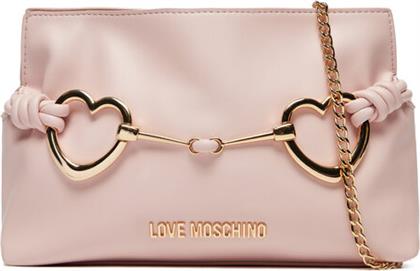 ΤΣΑΝΤΑ JC4034PP1MLB0601 ΡΟΖ LOVE MOSCHINO