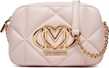 ΤΣΑΝΤΑ JC4038PP1MLC0601 ΡΟΖ LOVE MOSCHINO