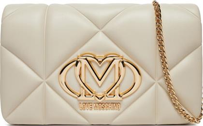 ΤΣΑΝΤΑ JC4043PP1MLC0110 ΕΚΡΟΥ LOVE MOSCHINO