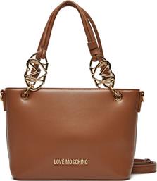 ΤΣΑΝΤΑ JC4052PP1MLF0201 ΚΑΦΕ LOVE MOSCHINO