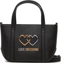 ΤΣΑΝΤΑ JC4074PP1LL1000A ΜΑΥΡΟ LOVE MOSCHINO