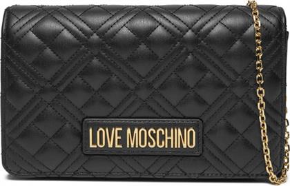 ΤΣΑΝΤΑ JC4079PP0LLA0000 ΜΑΥΡΟ LOVE MOSCHINO από το MODIVO