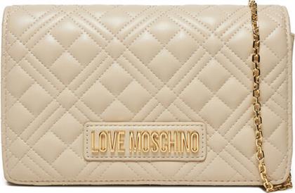 ΤΣΑΝΤΑ JC4079PP0LLA0110 ΕΚΡΟΥ LOVE MOSCHINO