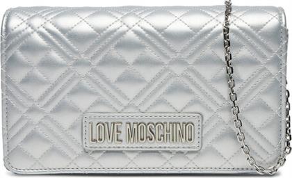 ΤΣΑΝΤΑ JC4079PP1MLA196B ΑΣΗΜΙ LOVE MOSCHINO