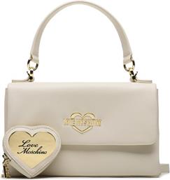 ΤΣΑΝΤΑ JC4083PP1HLD0110 ΕΚΡΟΥ LOVE MOSCHINO