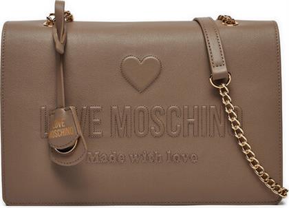 ΤΣΑΝΤΑ JC4113PP1LL1020A ΚΑΦΕ LOVE MOSCHINO