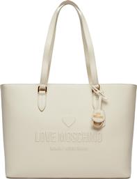 ΤΣΑΝΤΑ JC4114PP1ML1011A ΕΚΡΟΥ LOVE MOSCHINO