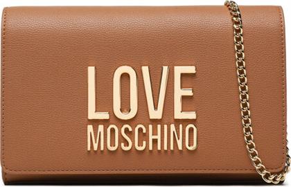 ΤΣΑΝΤΑ JC4127PP1GLI0201 ΚΑΦΕ LOVE MOSCHINO από το MODIVO