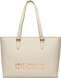 ΤΣΑΝΤΑ JC4190PP1MKD0110 ΕΚΡΟΥ LOVE MOSCHINO