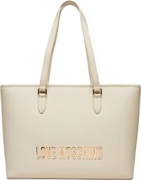 ΤΣΑΝΤΑ JC4190PP1MKD0110 ΕΚΡΟΥ LOVE MOSCHINO