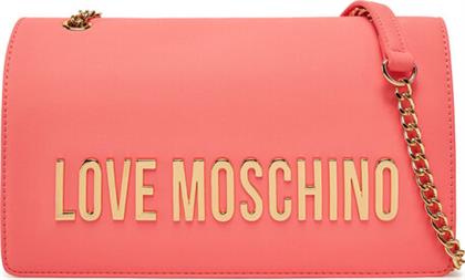 ΤΣΑΝΤΑ JC4192PP1MKD0464 ΚΟΡΑΛΛΙ LOVE MOSCHINO