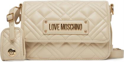 ΤΣΑΝΤΑ JC4210PP0MLA0110 ΜΠΕΖ LOVE MOSCHINO από το MODIVO