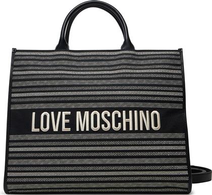 ΤΣΑΝΤΑ JC4239PP0MKO100A ΜΑΥΡΟ LOVE MOSCHINO