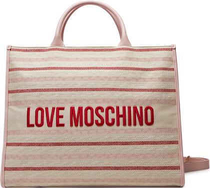 ΤΣΑΝΤΑ JC4239PP0MKO110A ΡΟΖ LOVE MOSCHINO