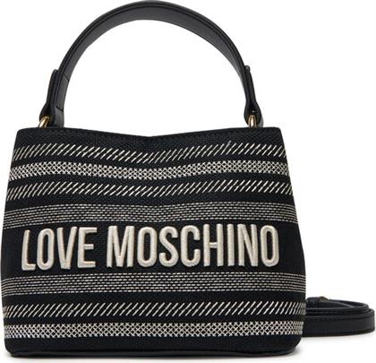 ΤΣΑΝΤΑ JC4240PP0MKO100A ΜΑΥΡΟ LOVE MOSCHINO