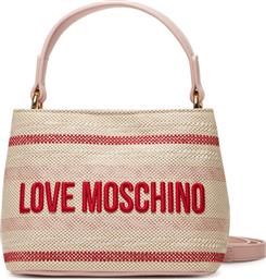 ΤΣΑΝΤΑ JC4240PP0MKO110A ΡΟΖ LOVE MOSCHINO