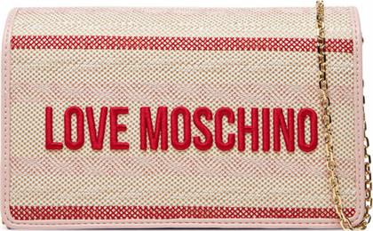 ΤΣΑΝΤΑ JC4241PP0MKO110A ΡΟΖ LOVE MOSCHINO