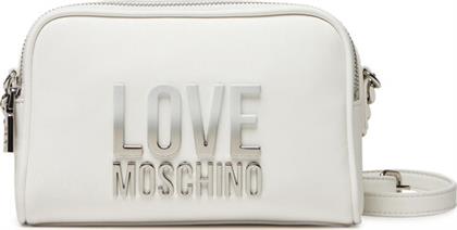 ΤΣΑΝΤΑ JC4255PP0MKD0100 ΛΕΥΚΟ LOVE MOSCHINO από το MODIVO