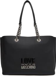 ΤΣΑΝΤΑ JC4257PP0MKD000B ΜΑΥΡΟ LOVE MOSCHINO