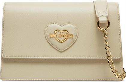 ΤΣΑΝΤΑ JC4260PP0LKL0110 ΕΚΡΟΥ LOVE MOSCHINO