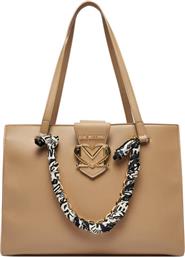 ΤΣΑΝΤΑ JC4276PP0LKC0106 ΜΠΕΖ LOVE MOSCHINO