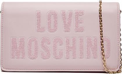 ΤΣΑΝΤΑ JC4293PP0IKK160A ΡΟΖ LOVE MOSCHINO