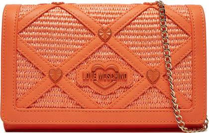 ΤΣΑΝΤΑ JC4314PP0IKO145A ΠΟΡΤΟΚΑΛΙ LOVE MOSCHINO