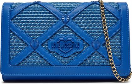 ΤΣΑΝΤΑ JC4314PP0IKO171A ΣΚΟΥΡΟ ΜΠΛΕ LOVE MOSCHINO