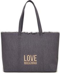 ΤΣΑΝΤΑ JC4321PP0IKQ0765 ΓΚΡΙ LOVE MOSCHINO