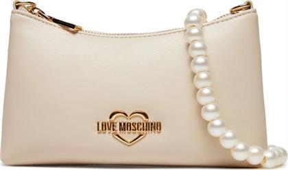 ΤΣΑΝΤΑ JC4351PP0LKT0110 ΕΚΡΟΥ LOVE MOSCHINO