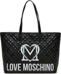 ΤΣΑΝΤΑ JC4376PP0LKR100A ΜΑΥΡΟ LOVE MOSCHINO